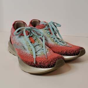 Brooks Womens Levitate 2 DNA AMP Running Shoes Size 8.5 B Pink Blue Athletic